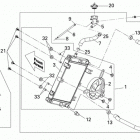 DS 250 CVT Система охлаждения