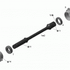 Outlander 650 STD 4 X 4 Ведущий вал