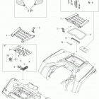 Outlander MAX 400 EFI STD Передние и задние поддоны STD