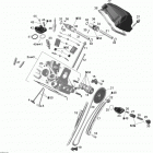 Outlander MAX 800 LTD Головка цилиндров задняя