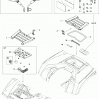 Outlander MAX 800 LTD Передние и задние поддоны