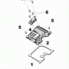 DS 250 CVT Крышка головки цилиндров