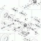Outlander MAX 400 EFI STD Придов задний STD