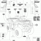 Outlander 650 STD Наклейки