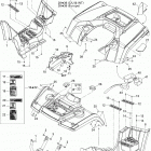 Outlander MAX 400 EFI STD Кузовные детали 1, std