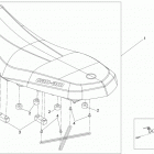 DS 250 CVT Сидение