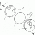 Mini DS 70cc 4T Jaune Масляный насос