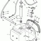 EX440E Топливный бак