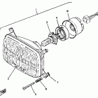 ET250E Headlight et250c - d - e