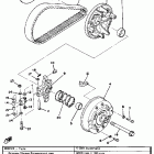 ET250E Primary sheave et250d