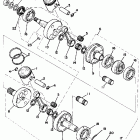 EX440E Crankshaft-piston