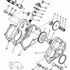 EC340E Pump drive - gear