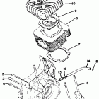ET 250 Crankcase - cylinder et250c