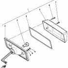EX440E Фонарь задний