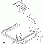 EC340E Бампер, Багажник. Брызговик
