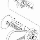 ET250E Primary sheave et250c