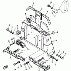 EC340E Кронштейн крепления (паук рулевой)