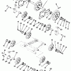 EX 340 Задняя ось - колеса
