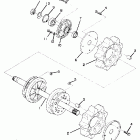 GS 340 Передняя ось