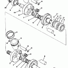 SL 433 Коленвал и поршни