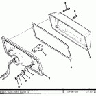 GP 643 Задний фонарь