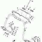 GP 338 Кронштейн крепления (паук рулевой)