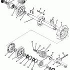 GP 643 Задняя ось