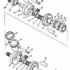 GP 338 Коленвал и поршни