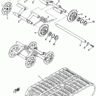GP 433 Track - suspension wheel