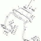 SL 433 Кронштейн крепления (паук рулевой)