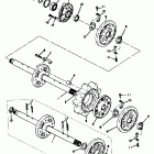 SL 292 Front axle sl292 - b
