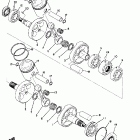 EW 643 Коленвал и поршни