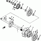 SW 433 Передняя ось