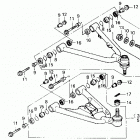 TRX250X Передний рычаг