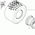 TRX250X Заднее колесо