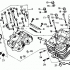 TRX300 Головка цилиндра