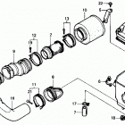 TRX300 Воздухозаборник