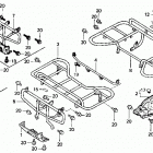 TRX300 Багажник
