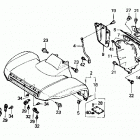TRX300FW Fw front fender