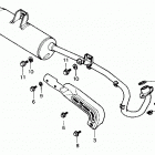 TRX300 Глушитель