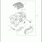 FLTRKSEANV 1TKH CVO ROAD GLIDE LTD ANNIVERSARY (2023) BRAKE CALIPER, FRONT