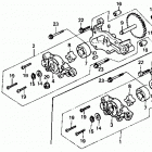 TRX350 Масляный насос