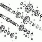 TRX250R Трансмиссия