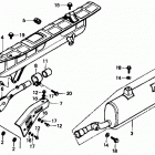 TRX350 Глушитель
