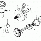 TRX250R Коленвал