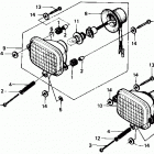 TRX350D 350d sub light 87-89