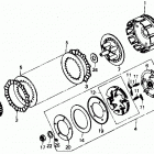 TRX350 Сцепление