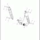 FLTRXSE 1TC6 CVO ROAD GLIDE (2025) SHOCK ABSORBERS, REAR