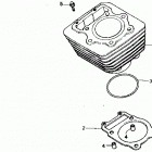 TRX350 Цилиндр
