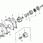 TRX250R Водяной насос